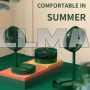 Сенсорний складний вентилятор Folding Fan USB зарядний